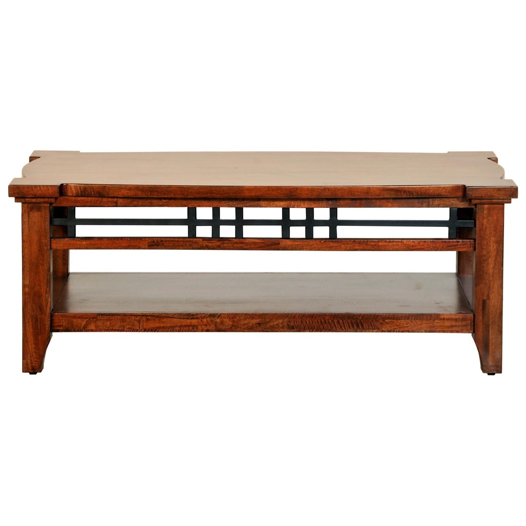 Warehouse M Whistler Retreat 10665434 Solid Mango Rectangular Cocktail